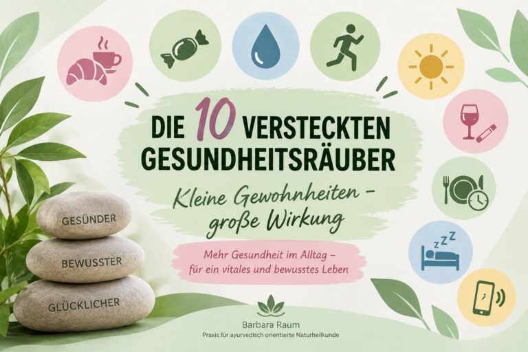 Die 10 Gesundheitsräuber